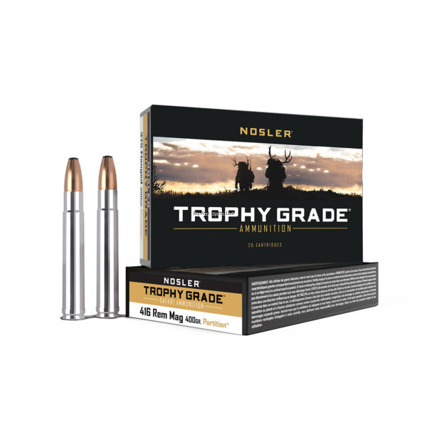 Nosler NOS 40616 SAFARI 416REM 400 NP 20/10