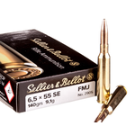 Sellier & Bellot Sellier & Bellot 6.5X55 SE FMJ 140 GR 20ct