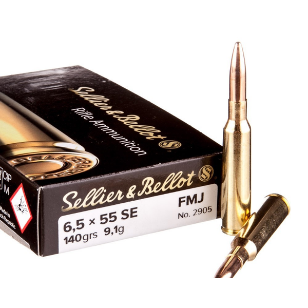 Sellier & Bellot Sellier & Bellot 6.5X55 SE FMJ 140 GR 20ct