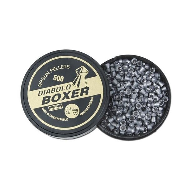 Diabolo Boxer 5.5mm/.22 Cal 14 grain Airgun Pellets 250 Count