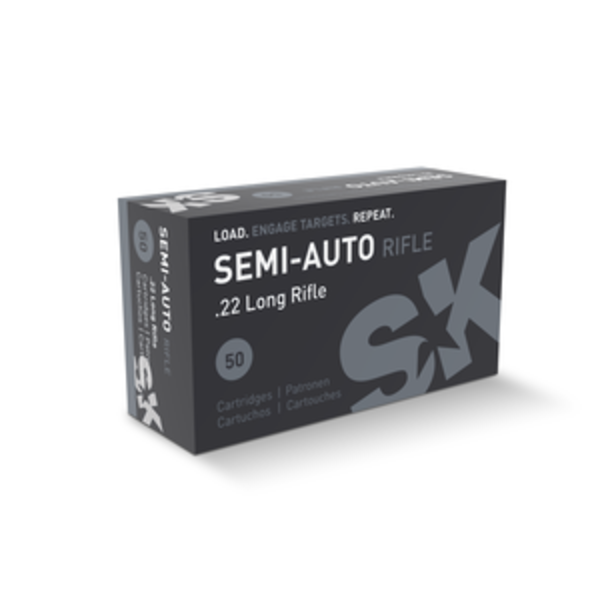 SK Semi Auto 22 LR 1132 FPS 40 GR Ammunition Per/50