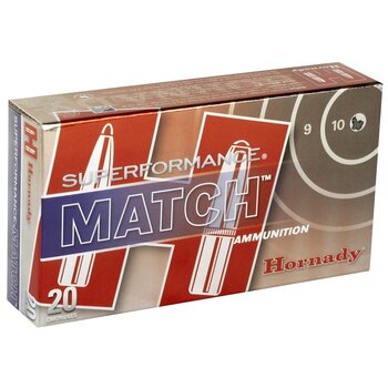 Hornady 80259 Superformance Match Rifle Ammo 223 REM, ELD Match, 73