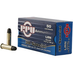 PPU Prvi Partizan .38 Special Ammunition 50 Rounds LRN 158 Grains PPH38SL