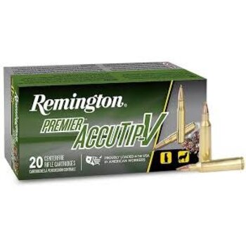Remington Remington 22-250 Premier AccuTip 50gr V Boat Tail