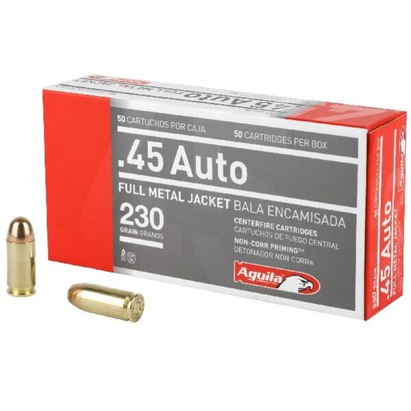 Aguila Aguila 45 ACP 230gr Full Metal Jacket Ammo