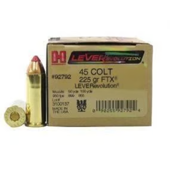 Hornady LEVERevolution 45 Colt 225 Gr FTX