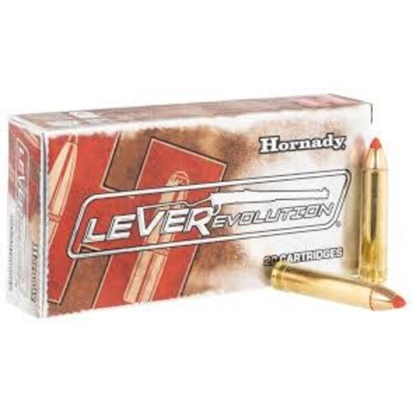 Hornady 82750 LEVERevolution Rifle Ammo 450 MARLIN, FTX, 325 Grains, 2225 fps, 20, Boxed