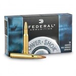 Federal Power-Shok Rifle Ammo 8x57mm Mauser 170gr Soft Point 20 Rounds