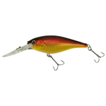 Berkley Flicker Shad. 3.5" 1/2oz Black Gold Sunset