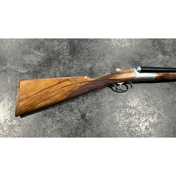 Beretta 486 Parallelo 20ga Floral English Stock 28' Side/Side ST w/Chokes & Case
