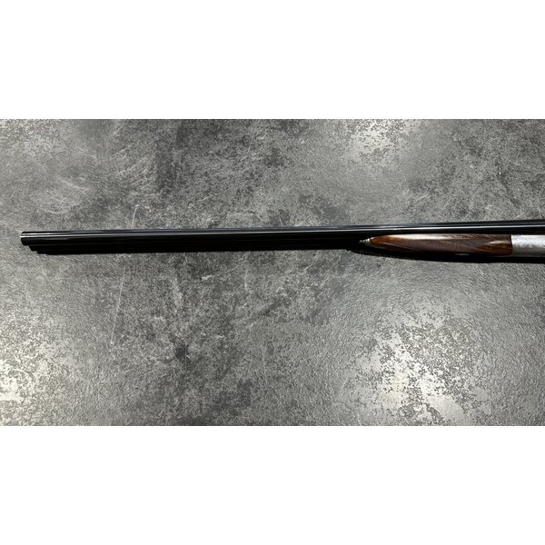Beretta 486 Parallelo 20ga Floral English Stock 28' Side/Side ST w/Chokes & Case