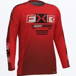 FXR Men's Tournament Air UPF Longsleeve Red/Grey