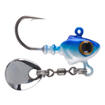 6th Sense Pecos Underspin Jigheads Royal Minnow 1/8oz 3-pk