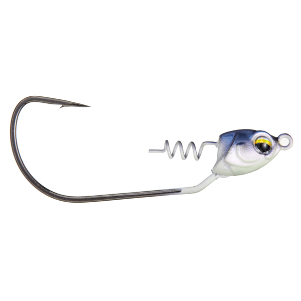 6th Sense Axle Swimbait Jig Heads 1/2oz 5/0 Baby Shad 3-pk