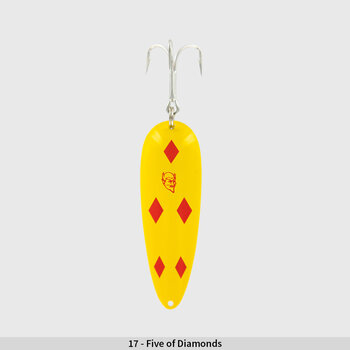 Eppinger Dardevlet Spoon 3/4oz Five/Diamonds