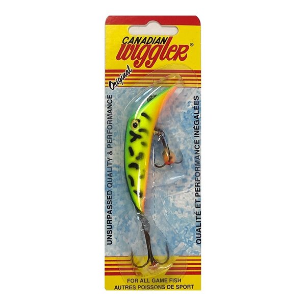 Canadian Wiggler Fire Tiger Eyes,1/2 oz. 3 1/4 "