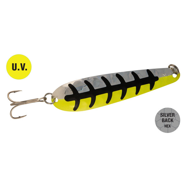 Northern King Mag Spoon Lemon Yellow 4-1/2"
