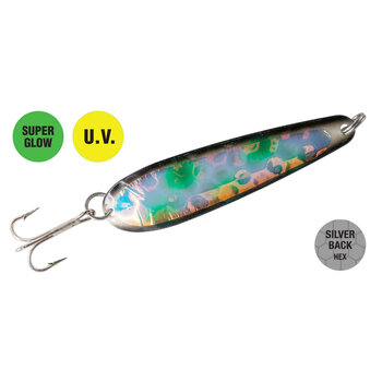 Northern King Mag Spoon Frost Bite Ultra Glow UV 4-1/2"