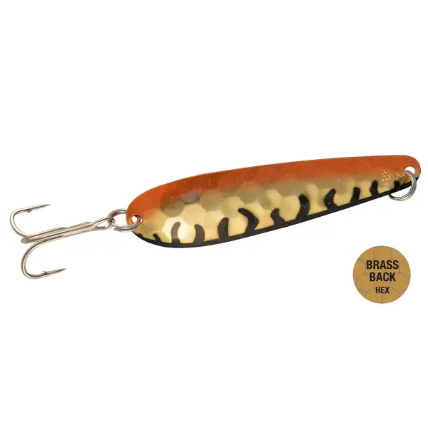 Northern King Mag Spoon Chick Wing Brass 4-1/2"