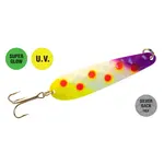Northern King Mag Spoon Fish Pox UV 4-1/2"