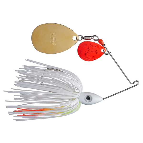 Nichols Pulsator Kicker 1/2oz Spinnerbait Colorado Indiana Coleslaw Red