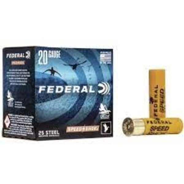 Federal Federal SpeedShok 20ga 3" 7/8oz #2 steel 1550FPS.