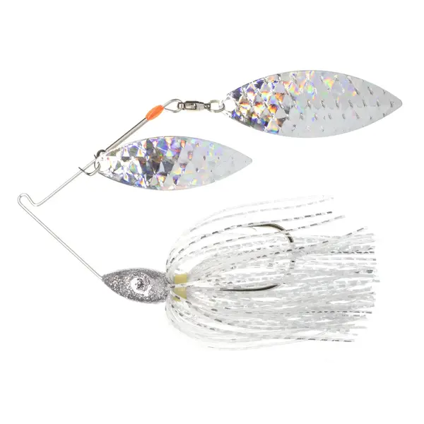 Nichols Pulsator Shattered Glass 1/2oz Silver Flash Silver. Double Willow