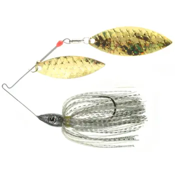 Nichols Pulsator Shattered Glass 1/2oz Silver Flash Gold. Double Willow