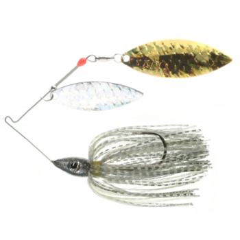 Nichols Pulsator Shattered Glass 1/2oz Silver Flash Silver Gold. Double Willow