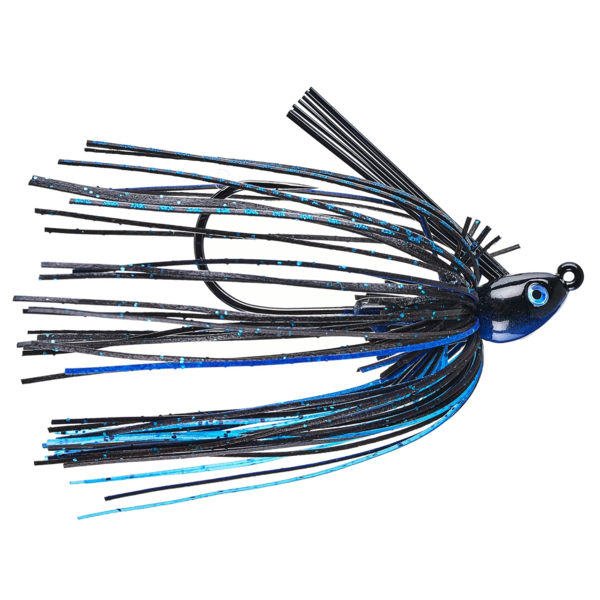 Dirty Jigs Tackle Finesse Swim Jig Black & Blue 1/4oz