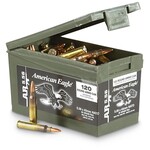 Federal American Eagle 5.56 NATO Ammunition, 120 Rounds, FMJBT, 55 Grains