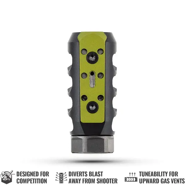 MDT MDT Comp Brake 6.5mm 5/8-24 4 Port Muzzle Brake