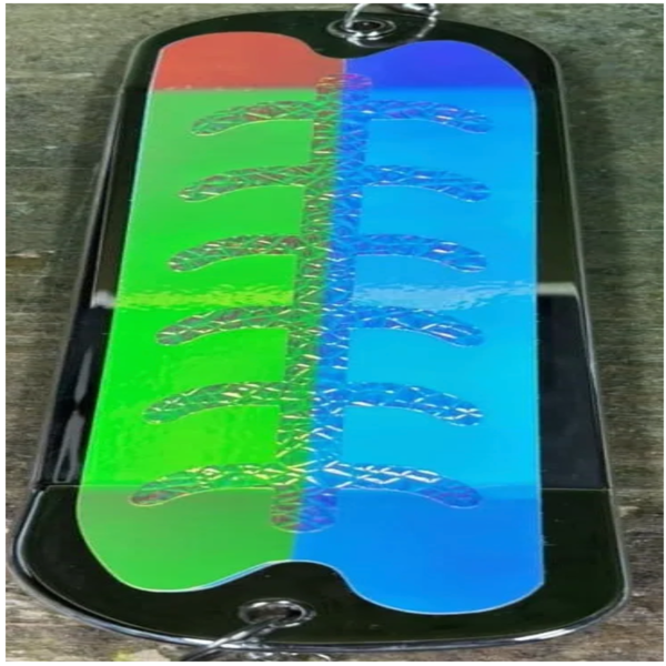 Ito Flies Ito Flasher 8"  Double 949 Crush Ladder Chrome