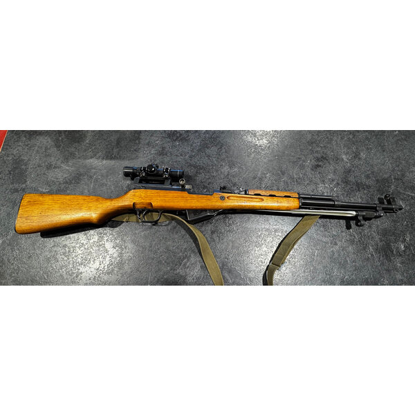 Chinese SKS 7.62x39 Semi Auto w/Norinco 4X Scope Numbers Matching
