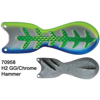 Dreamweaver Spin Doctor 8" Flasher Chrome Hammer