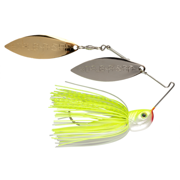 Strike King Tour Grade Bottom Dweller Spinnerbait 1-3/8oz Chartreuse White
