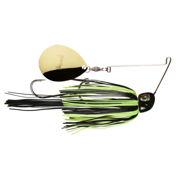 Strike King Tour Grade Night 1/2oz Black/Chart Spinnerbait