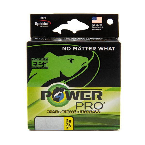 PowerPro Spectra Braid 5lb Hi-Vis Yellow 150yds