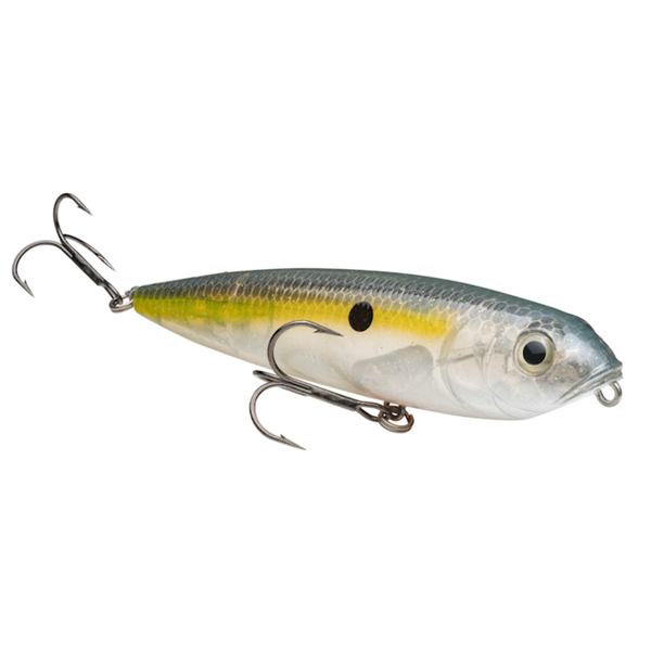 Strike King KVD Sexy Dawg Jr Clear Ghost Sexy Shad