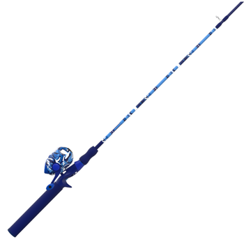 Zebco Splash Tidepool Blue 6'M Spincast Combo 2-pc