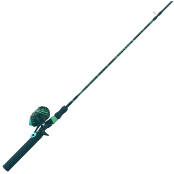 Zebco Splash Grunge Green 6'M Spincast Combo 2-pc