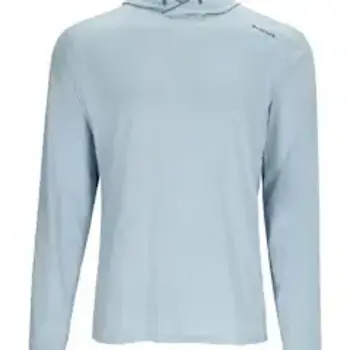 Simms Simms M's Solarflex Hoody Steel Blue Heather