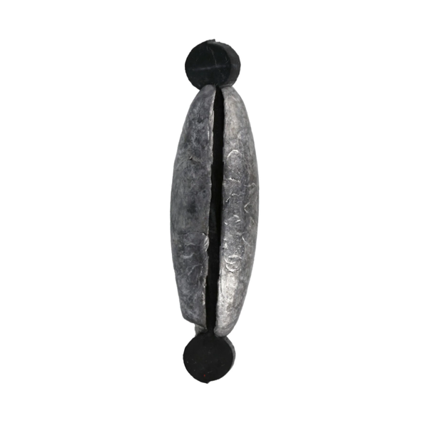 Eagle Claw Rubber-Core Sinker 3/8oz 4-pk