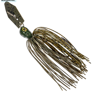 Z-Man Tungsten Chatterbait Elite EVO 3/8oz Green Pumpkin