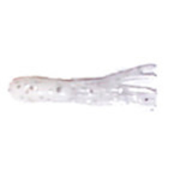 Phenix Phenix 1.5" Salty Tube. White Core Silver Flake 10-pk