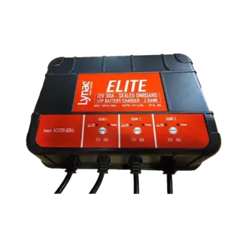 Lynac ELITE 30A 14.4V Charger - 3 Bank
