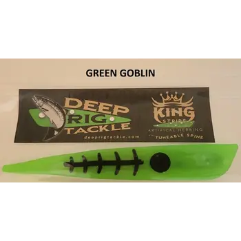 Deep Rig Tackle Artificial Herring Reg Green Goblin