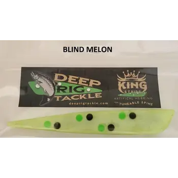 Deep Rig Tackle Artificial Herring Reg Blind Melon
