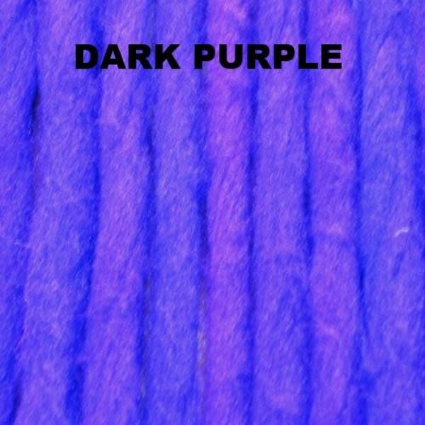The Bug Shop 15’ Glo Bug’s Yarn. Dark Purple