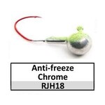 D&B Jig's 3/4oz Anti-Freeze Chrome 3-pk